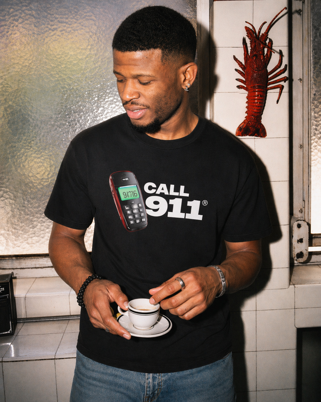 T-shirt Call 911