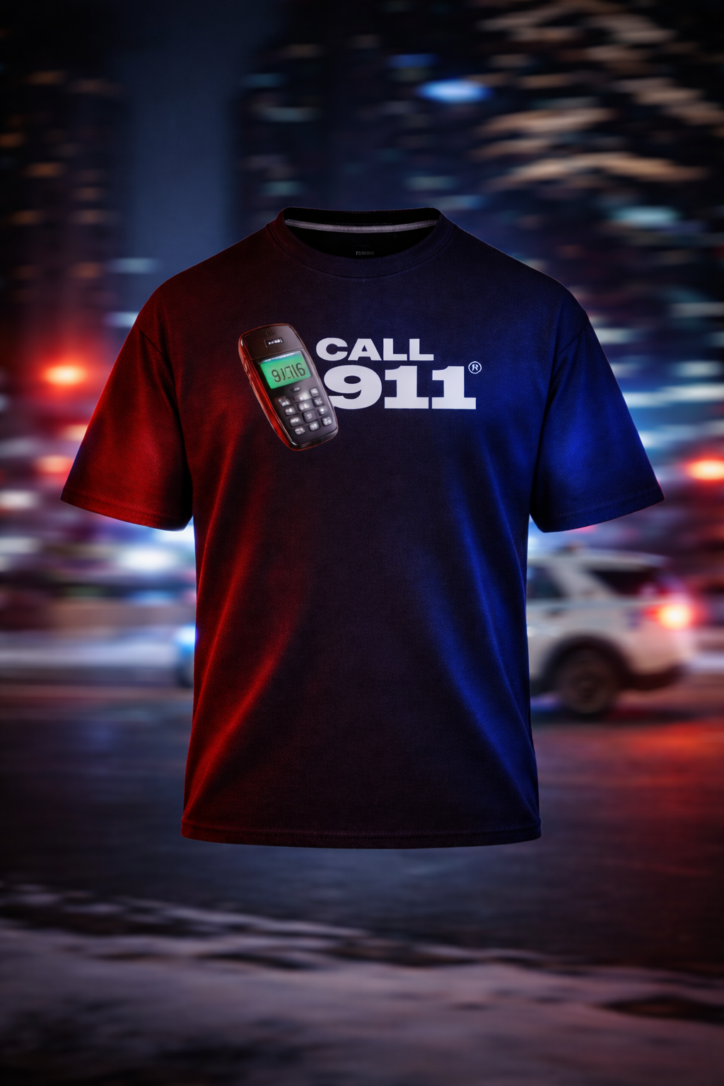 T-shirt Call 911